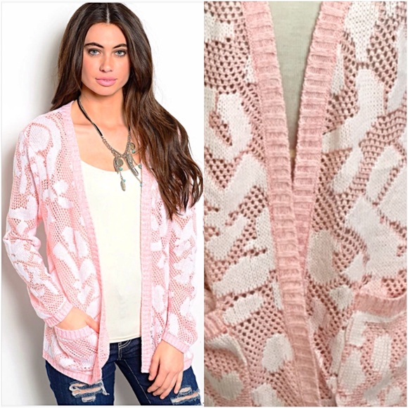 Chic Cozy Cardigan Sweater Pockets SML - Picture 4 of 6